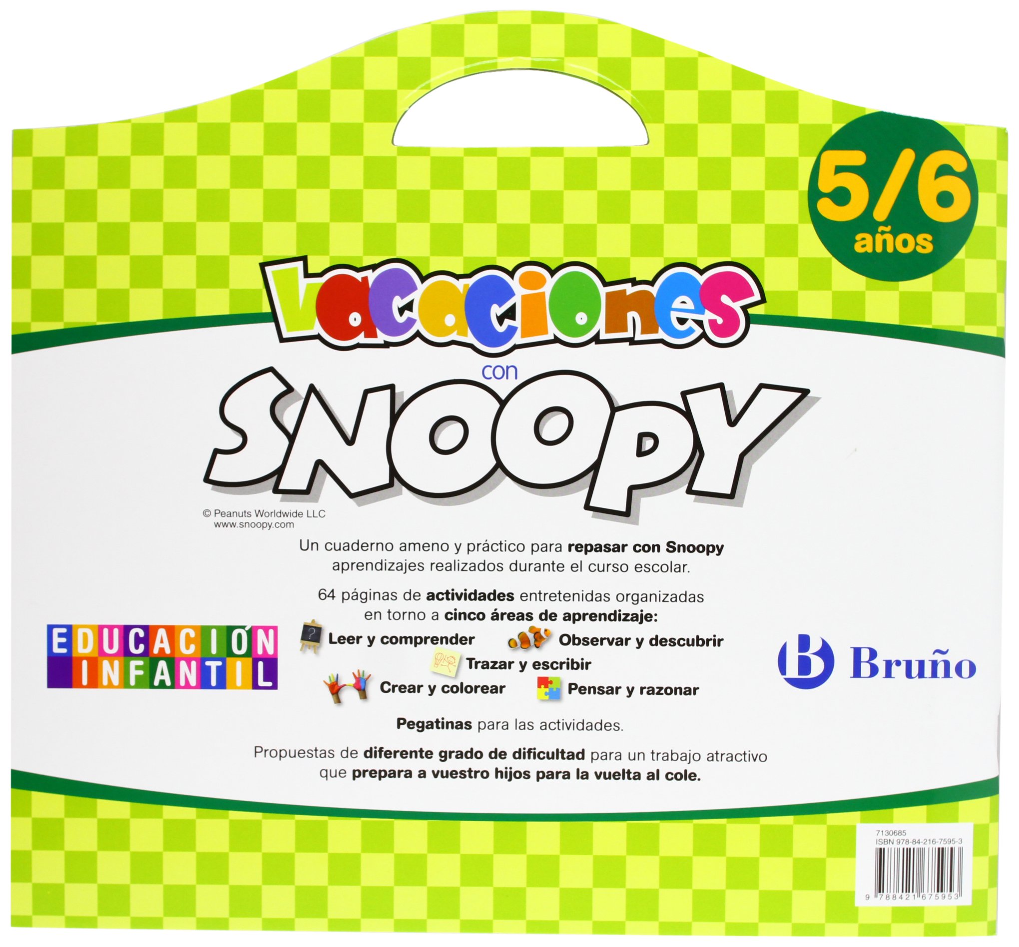 Vacaciones con Snoopy 5-6 años