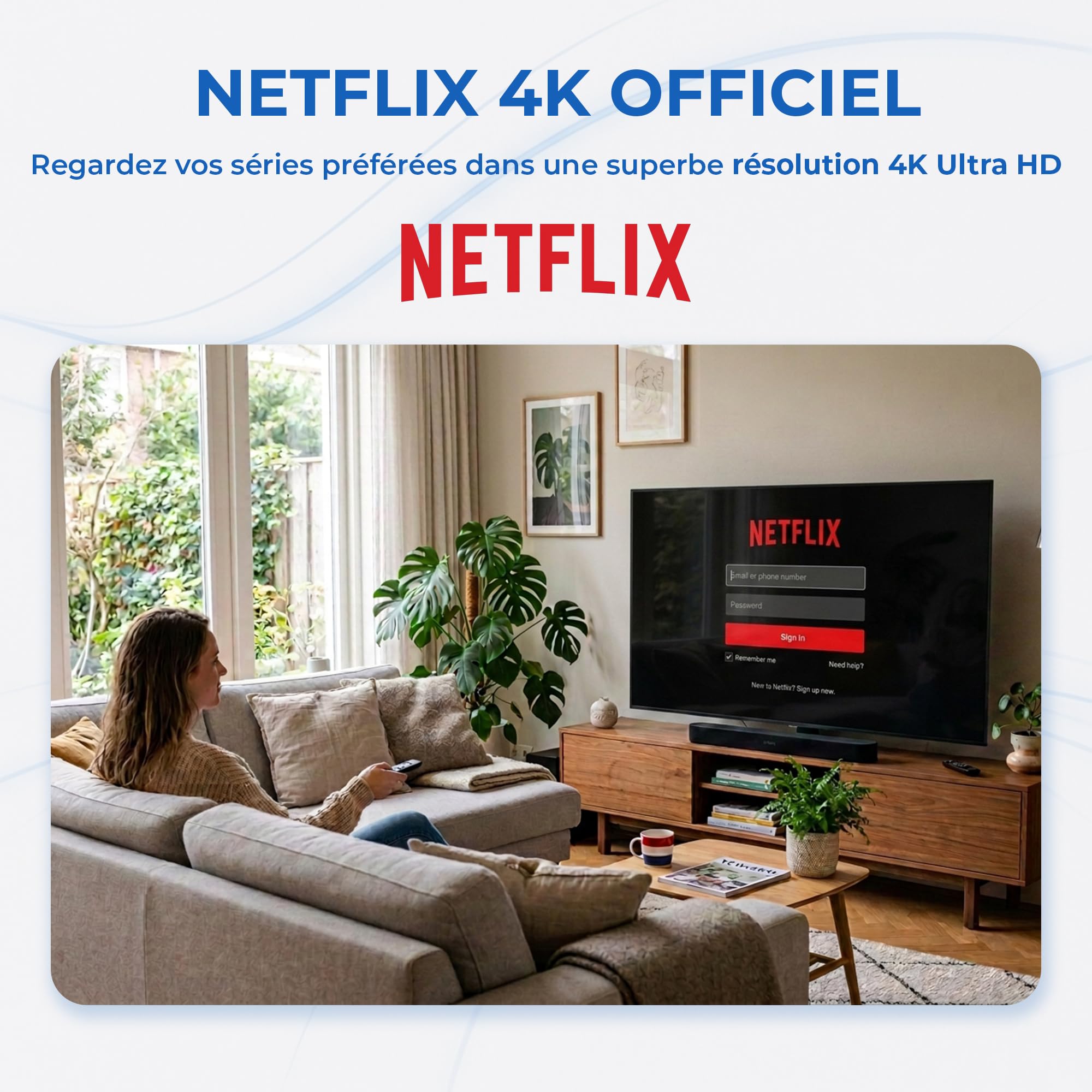 Dcolor GD1 Android TV Stick 4K with Chromecast Built-in, Google Assistant, Netflix 4K Certified, WiFi & Bluetooth, Streaming Media Player
