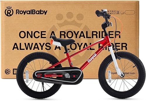 Miniatura 8 de RoyalBaby Kids Bike Freestyle Classic & EZ Balance Pedal Switchable Bicycle, 12 14 16 18 Inch, 3-10 Years Toddler to Big Kids