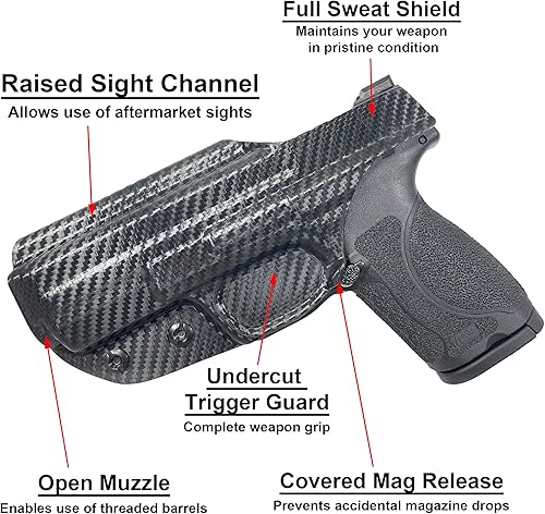 Miniatura 7 de IWB - Funda protectora de sudor para Beretta APX A1 tamaño completo