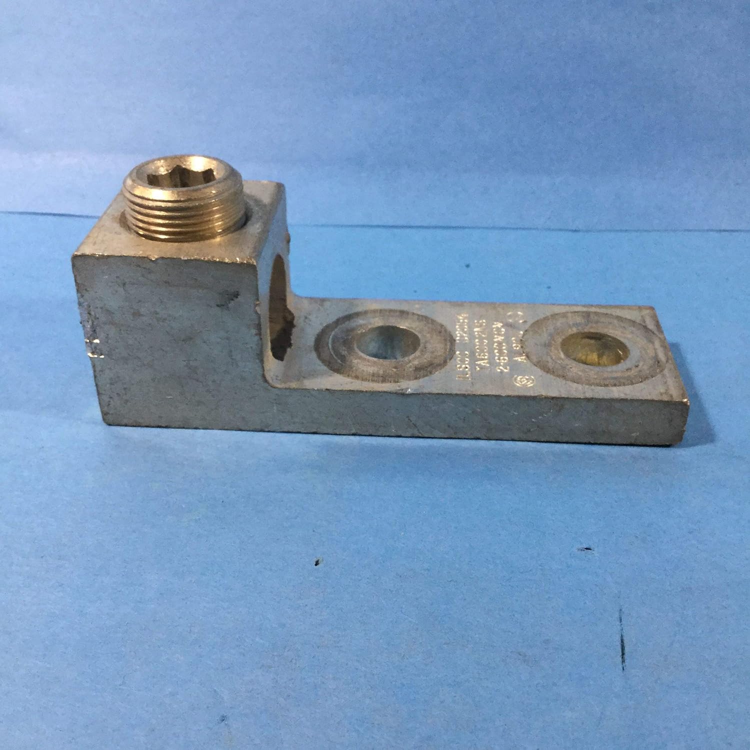 Ilsco TA-600-2NS AL MECH 600-2 9/16-1-3/4 T ULCSA ONE CON, Silver