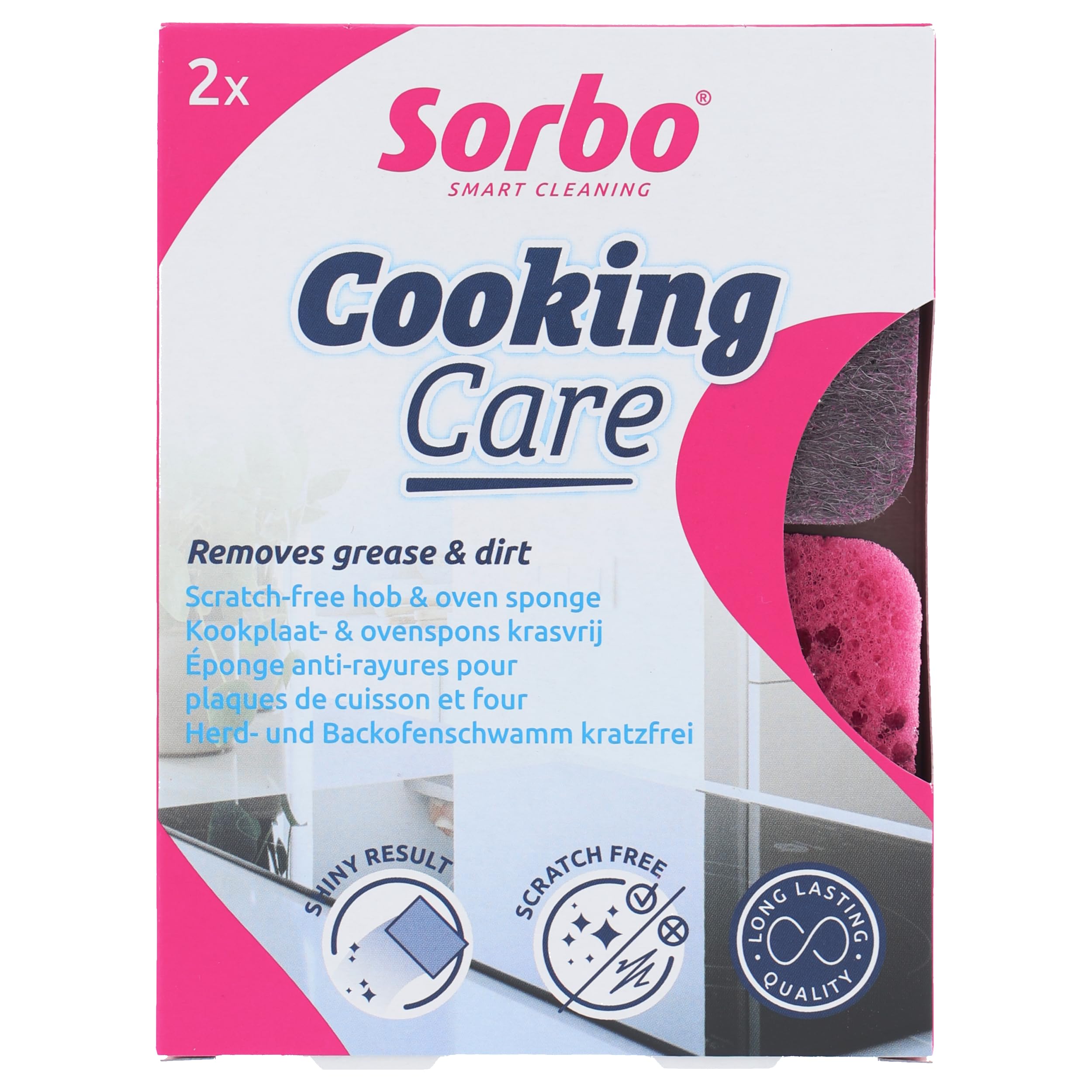 Sorbo Pack Of 2 Cooking Care Sponges from B&Q