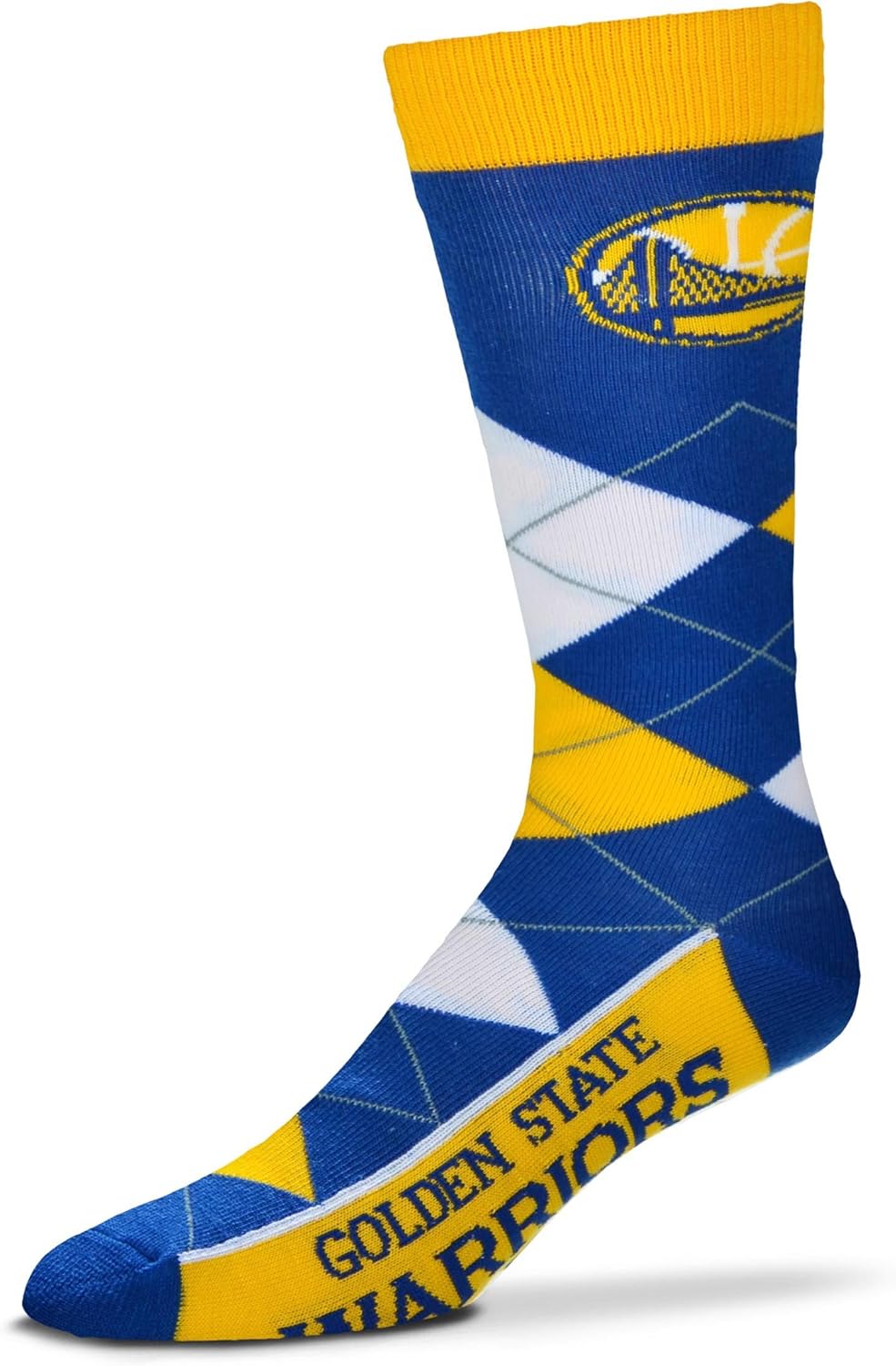 For Bare Feet - NBA Argyle Lineup Team Color Socks - One Size Fits Most