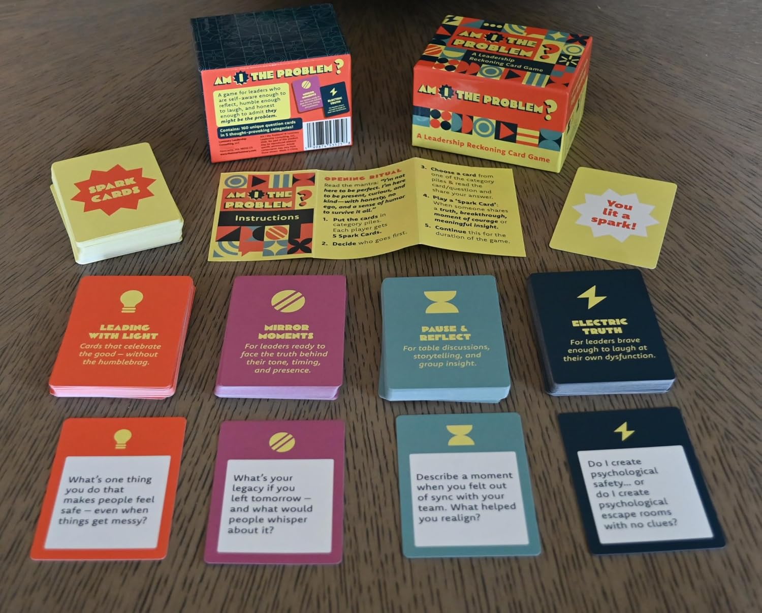 Am I the Problem? A Leadership Reckoning Card Game
