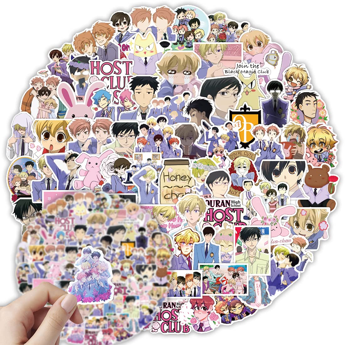 Buy Ouran High School Host Club Stickers Pack 100 Pcs Anime Stickers