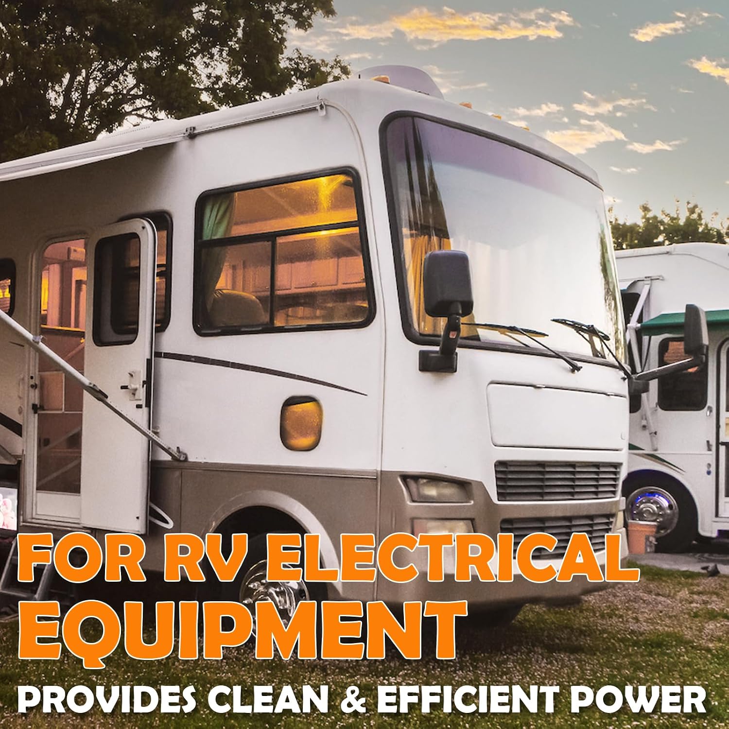 WF-8955PEC RV Power Converter 55 Amp Power Center, 3-Stage RV Converter Charger Compatible with WF-8900 Series, 120V AC to 12V DC RV Power Supply for Camper Travel Trailer