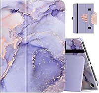 Vista 16 de MoKo - Funda compatible con la tablet Kindle Fire HD 8 y 8 Plus (10ª generación, versión de 2020), funda de soporte plegable y diseño delgado