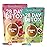 Skinny Boost Detox Tea Kit- 2 PACK -1 Daytime HIBISCUS (28 Bags) + 1 Evening APPLE CINNAMON-(14 Bags) - Herbal Detox for Energy, Bloating & Colon Cleanse - Green Tea, Vegan, Keto, Non-GMO, Sugar-Free