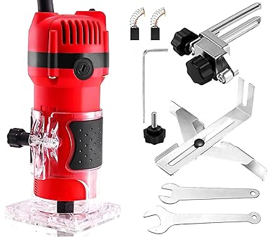 JPT 700W 30,000 RPM Heavy Duty Professional Wood/PVC/ACP Work Palm Trimmer/Router (6-6.35 mm) machine