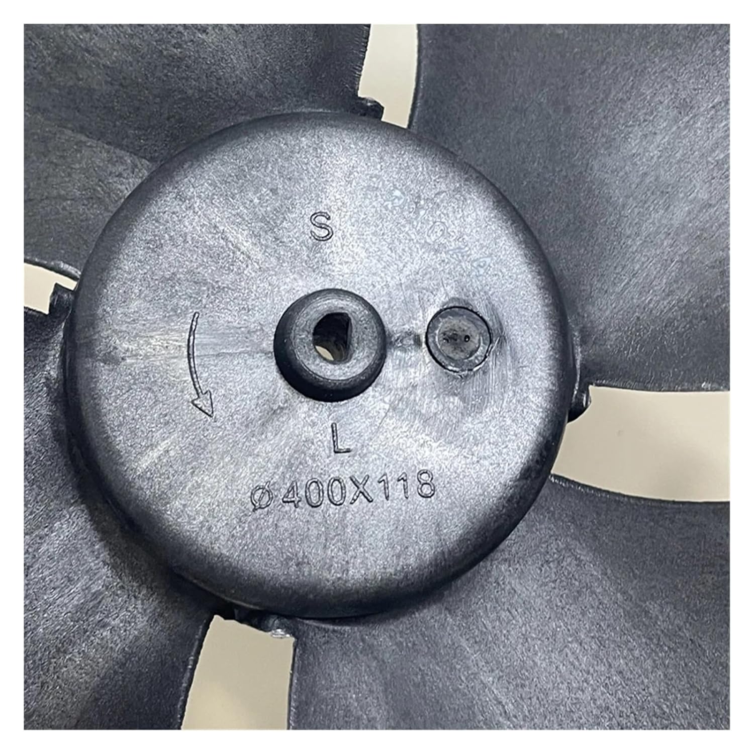 Air Conditioner Outdoor Unit Cooling Motor Fan Blade 400 * 118-8 Reverse axial Flow Fan Blade