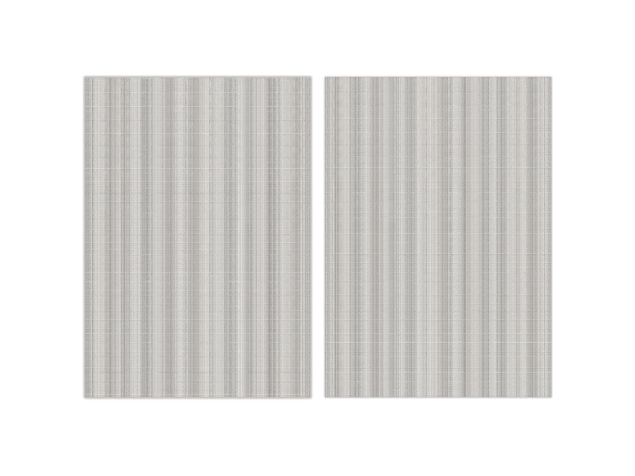 Briefpapier-Set 250 Briefbögen DIN A4 + 250 Umschläge DIN-lang mit Fenster haftklebend - Papier beidseitig bedruckbar für Einladung Briefpost Firmenpost Urkunde edel, grau, hellgrau mit feiner Textur
