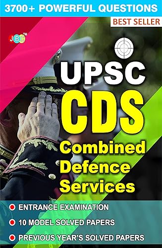 UPSC Combined Defence Services Book 10 CDS Sample Paper Plus CDS Previous Solved Paper, 3000 Plus Most Powerful Questions One Of The Best 2021 CDS Book For Preparation