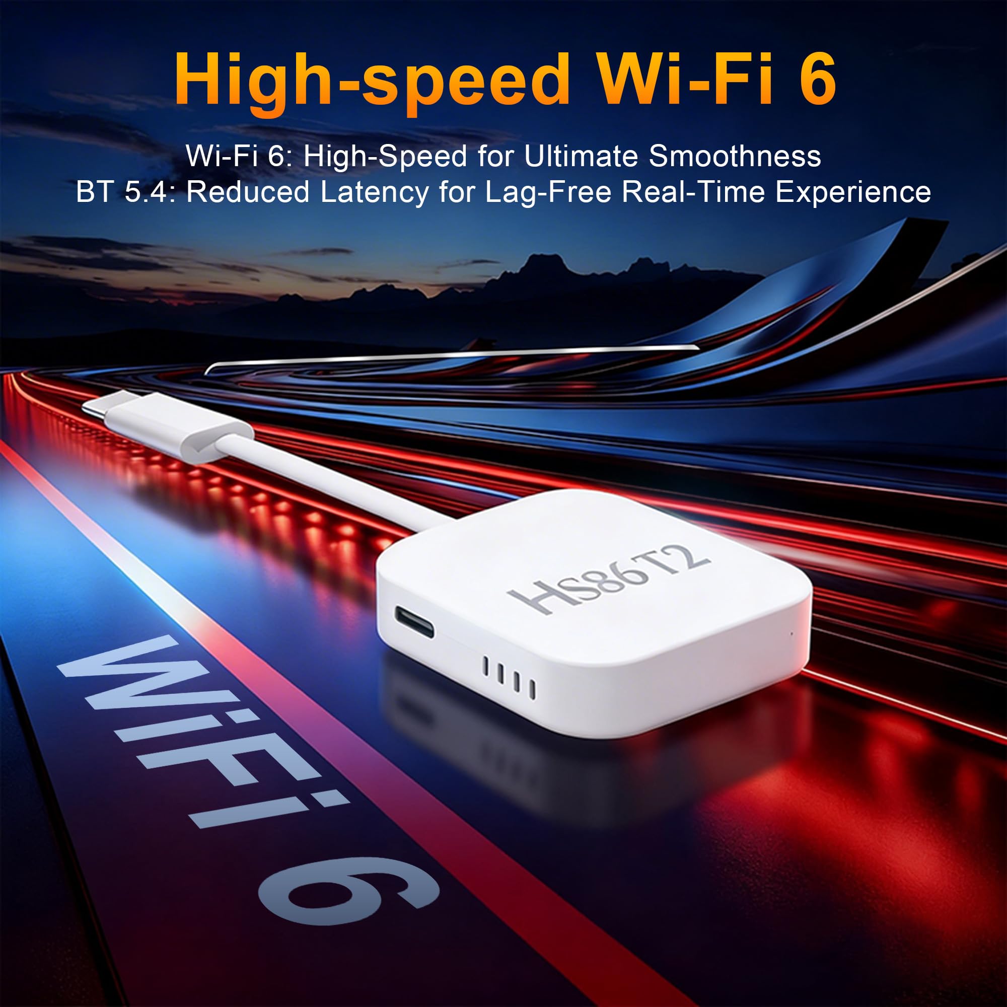 Android 14.0 TV Stick,2026 TV Stick 2GB 16GB | RK3518 Quad-Core 32bit Cortex-A53 Chipset e Mali 450 MP2 GPU Supporti 2.4G/5G Dual Band WiFi Bluetooth5.4 4K Ultra HD