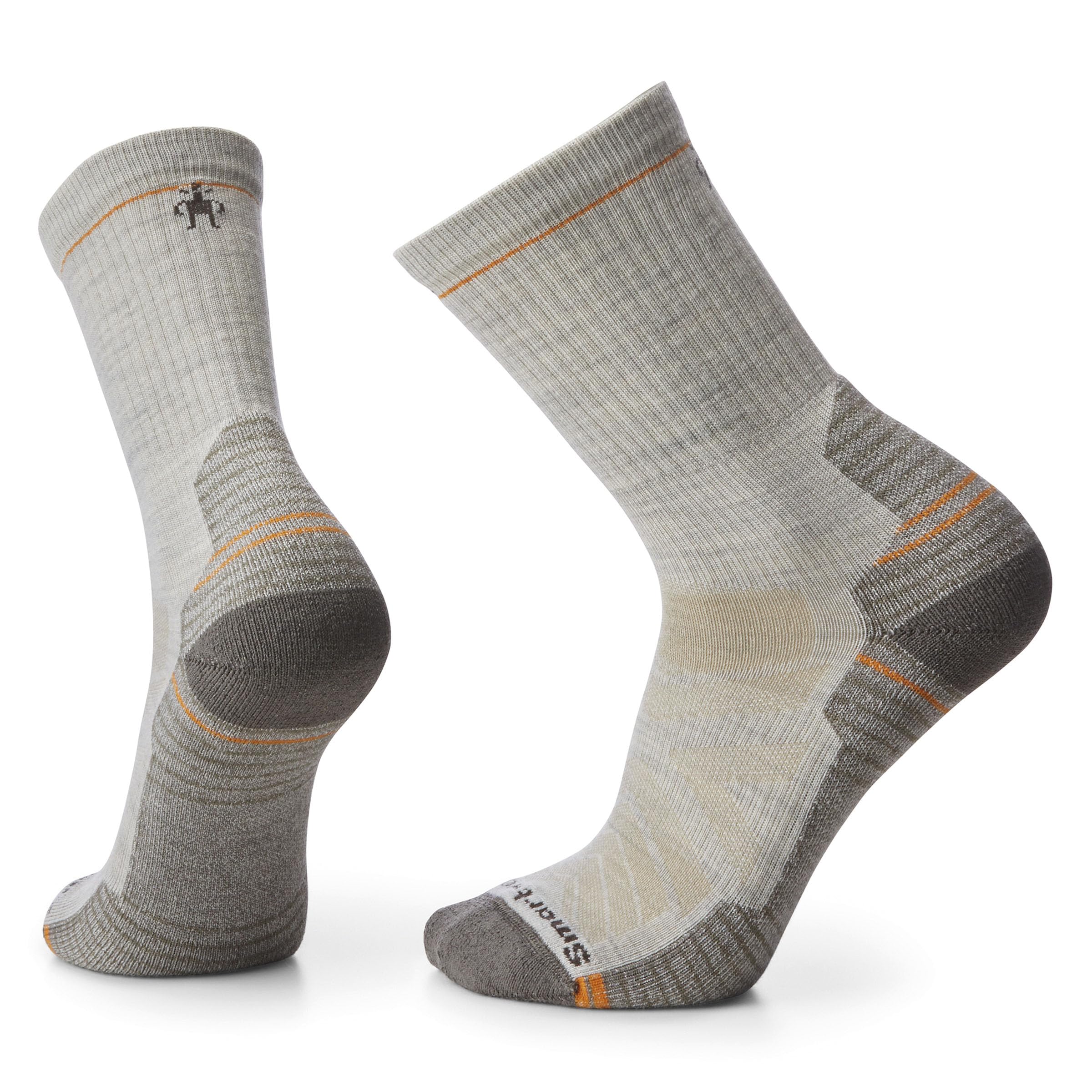 Smartwool Hike Light Cushion Crew Socks, Ash, Large