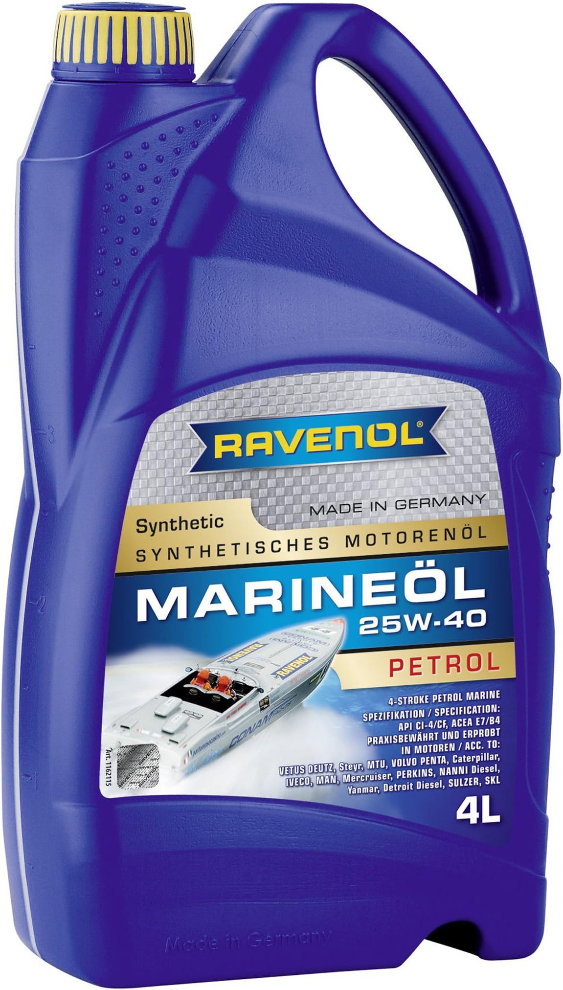 LIQUI MOLY Marine 4T Motor Oil 25W40 5 L Boot mineralisches Motoröl Art.Nr. 25027