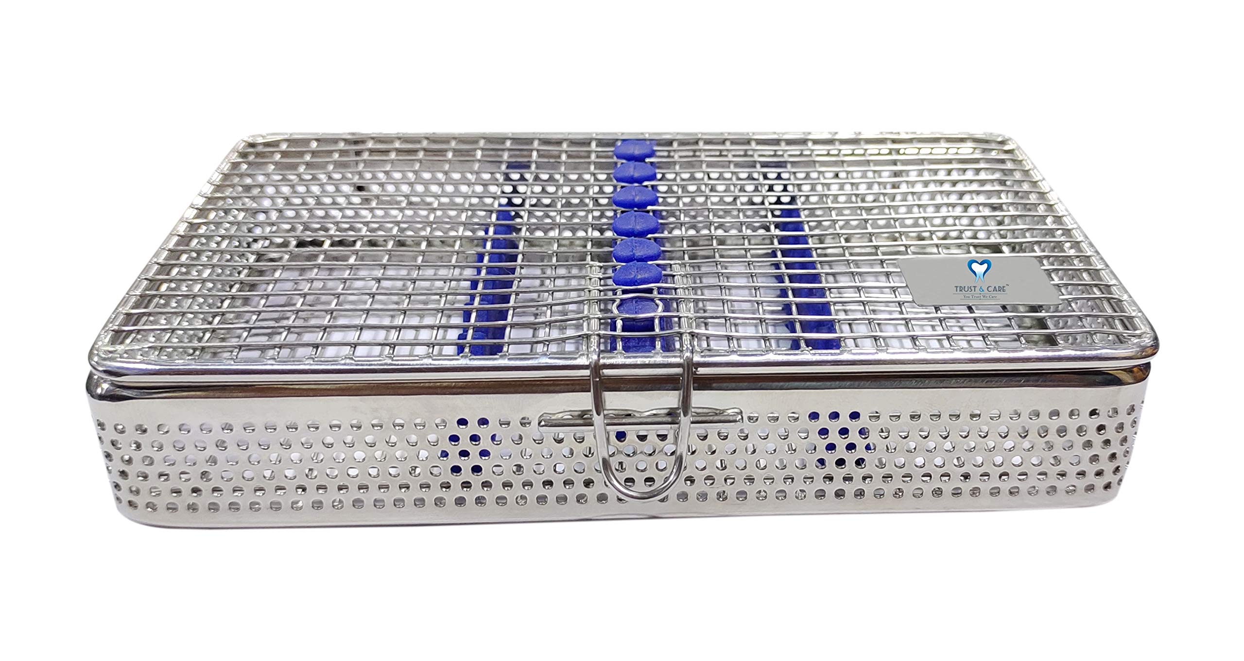 Trust & Care Stainless Steel Instrument Sterilization Mesh Cassette For 7- Instruments