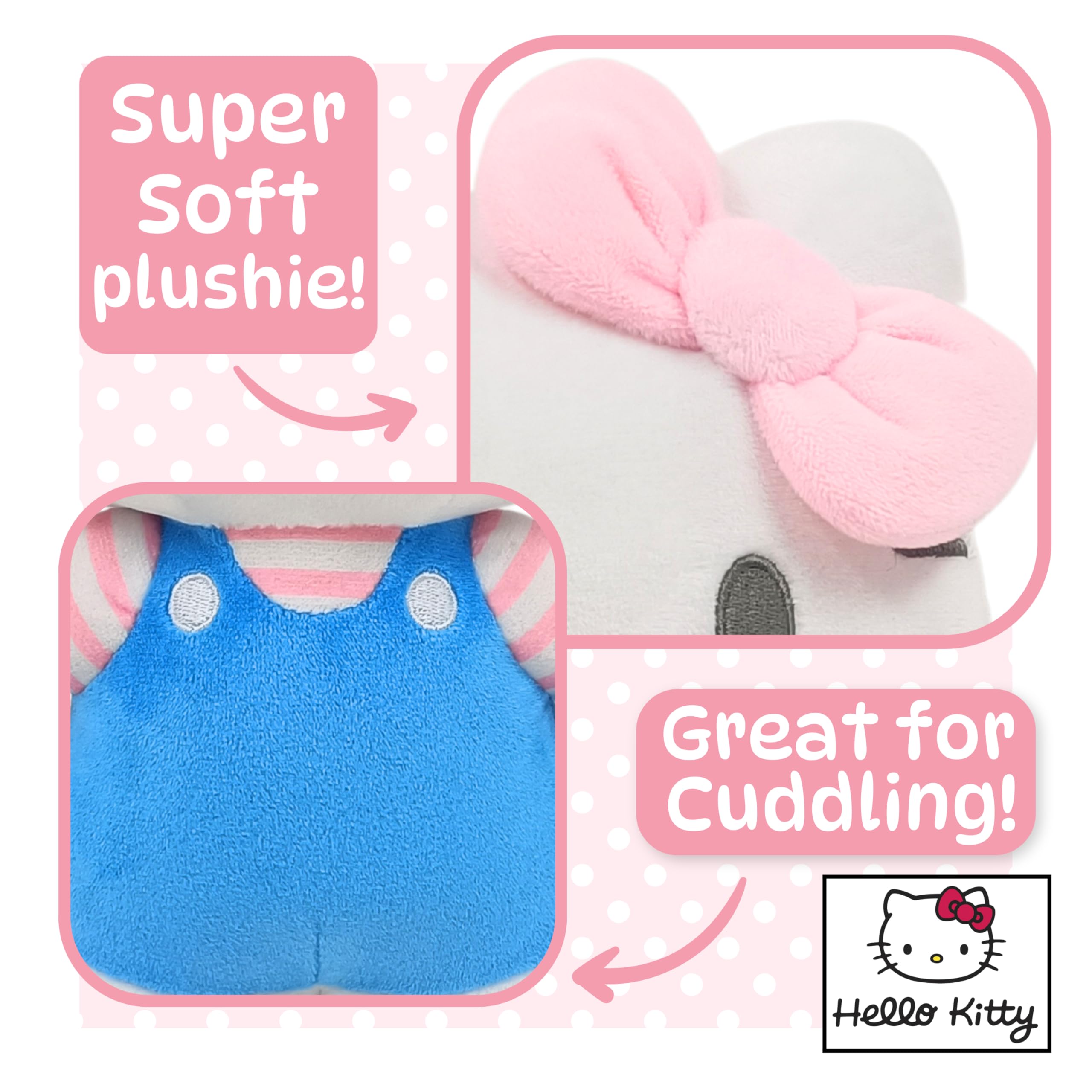 Simply Toys Official Hello Kitty Plush Doll 30cm, Blue, 30 centimeters - Image 3