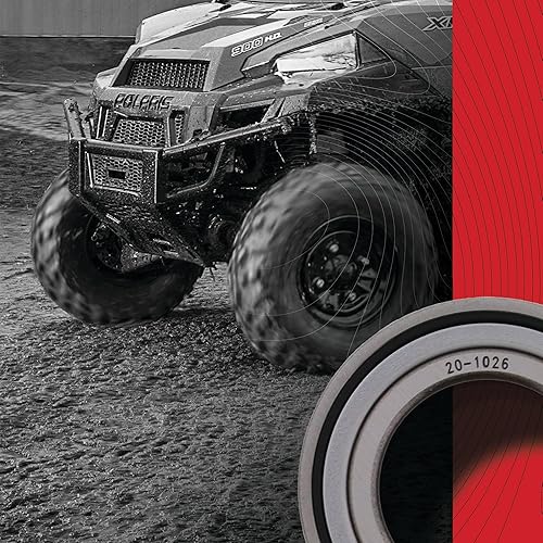 Miniatura 8 de All Balls Racing 25-1496 - Cojinete de rueda compatible con/repuesto para Arctic Cat Kawasaki Yamaha CF-Moto