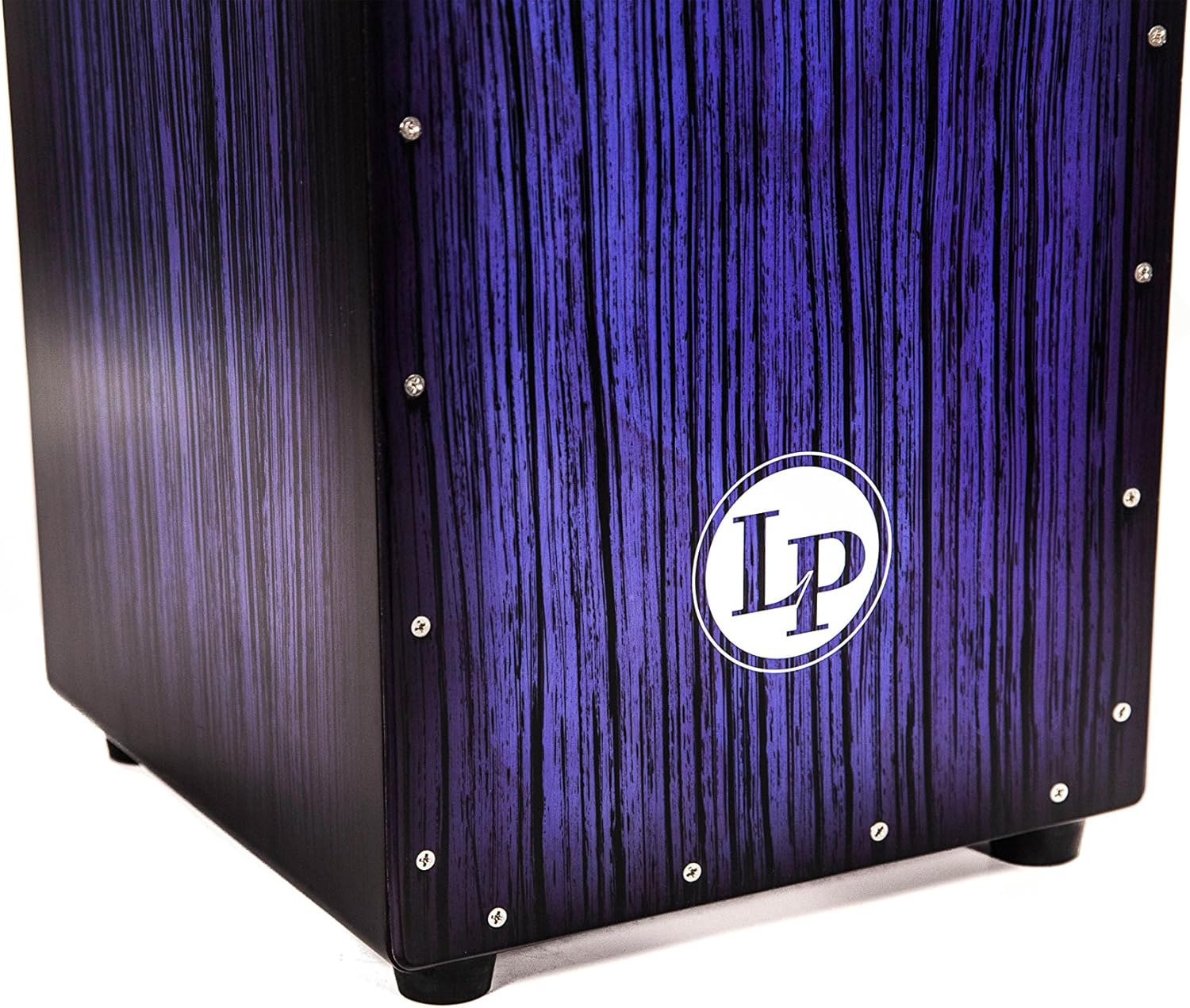 LP Aspire Accents Wire Cajon Blue Burst Streak LPA1332-BBS