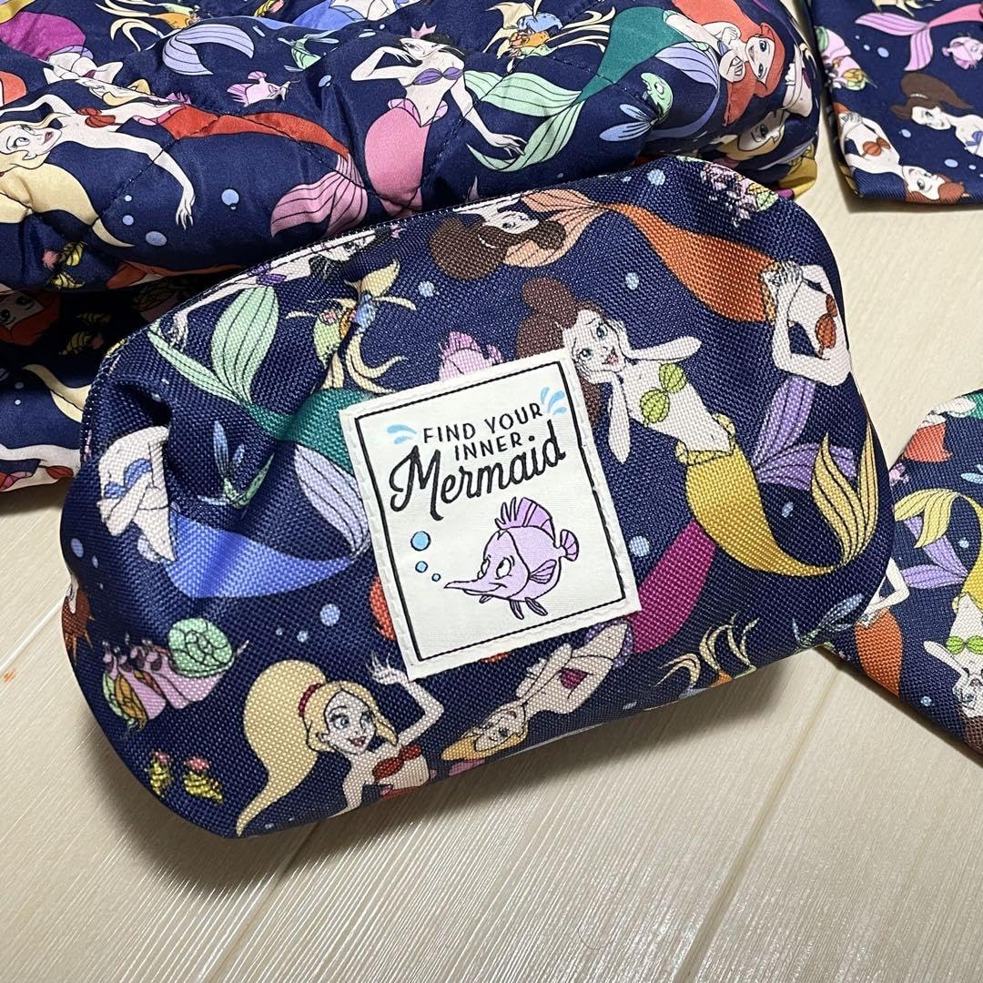 Amazon.co.jp: アリエル 姉妹 リトルマーメイド バッグ ポーチ 巾着 