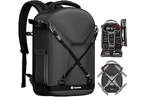 TARION Hardshell Camera Backpack: 3-side Hard Travel Protection, Backpack Photography Bag for...