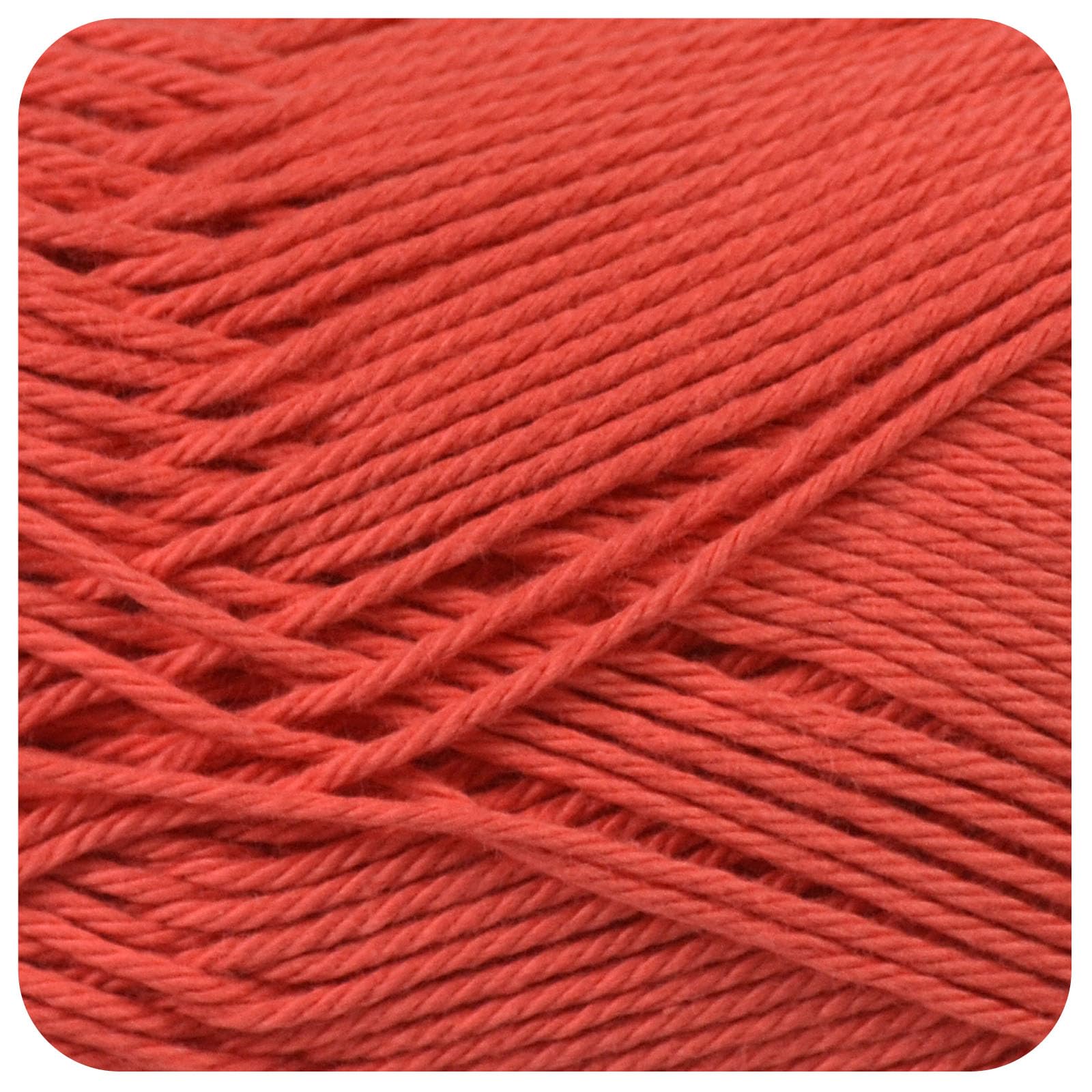 James C Brett It's Pure Cotton DK Yarn - 100% Cotton Double Knitting & Crochet Wool - 100g, Fire Cracker