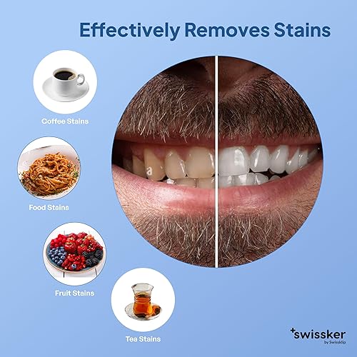 Miniatura 6 de Swissklip ShinePen - Bolígrafo blanqueador de dientes, bolígrafo blanqueador de resultados instantáneos, seguro para esmalte con sabor a menta,