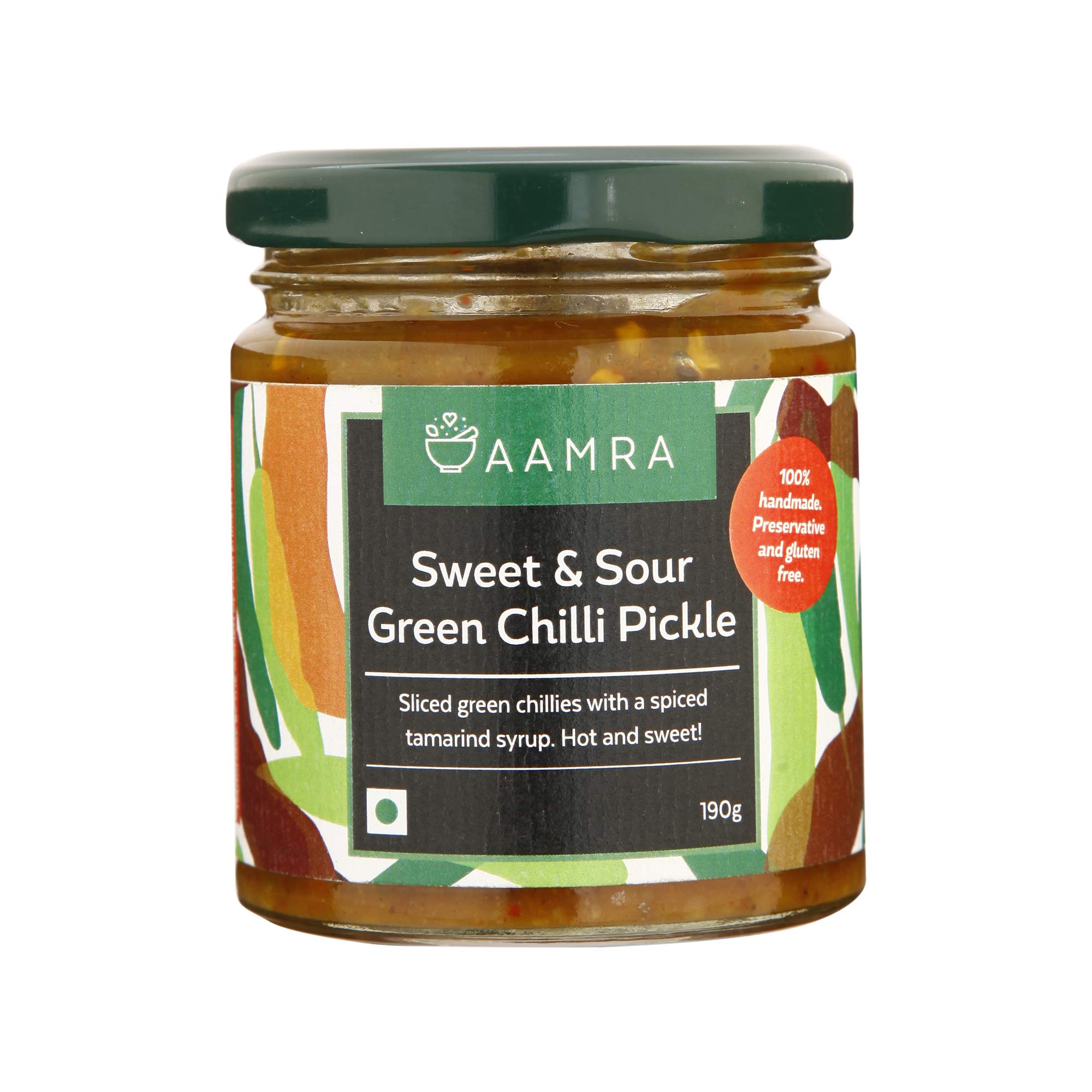 See full amazon price history chart for Aamra Homemade Sweet & Sour Green Chilli Pickle 190gm Aamra Homemade Sweet & Sour Green Chilli Pickle 190gm (B0768F71F8) Amazon Price History, Amazon Price Tracker