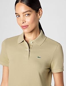 Lacoste Women's Classic Fit Short Sleeve Petit Piqu Polo