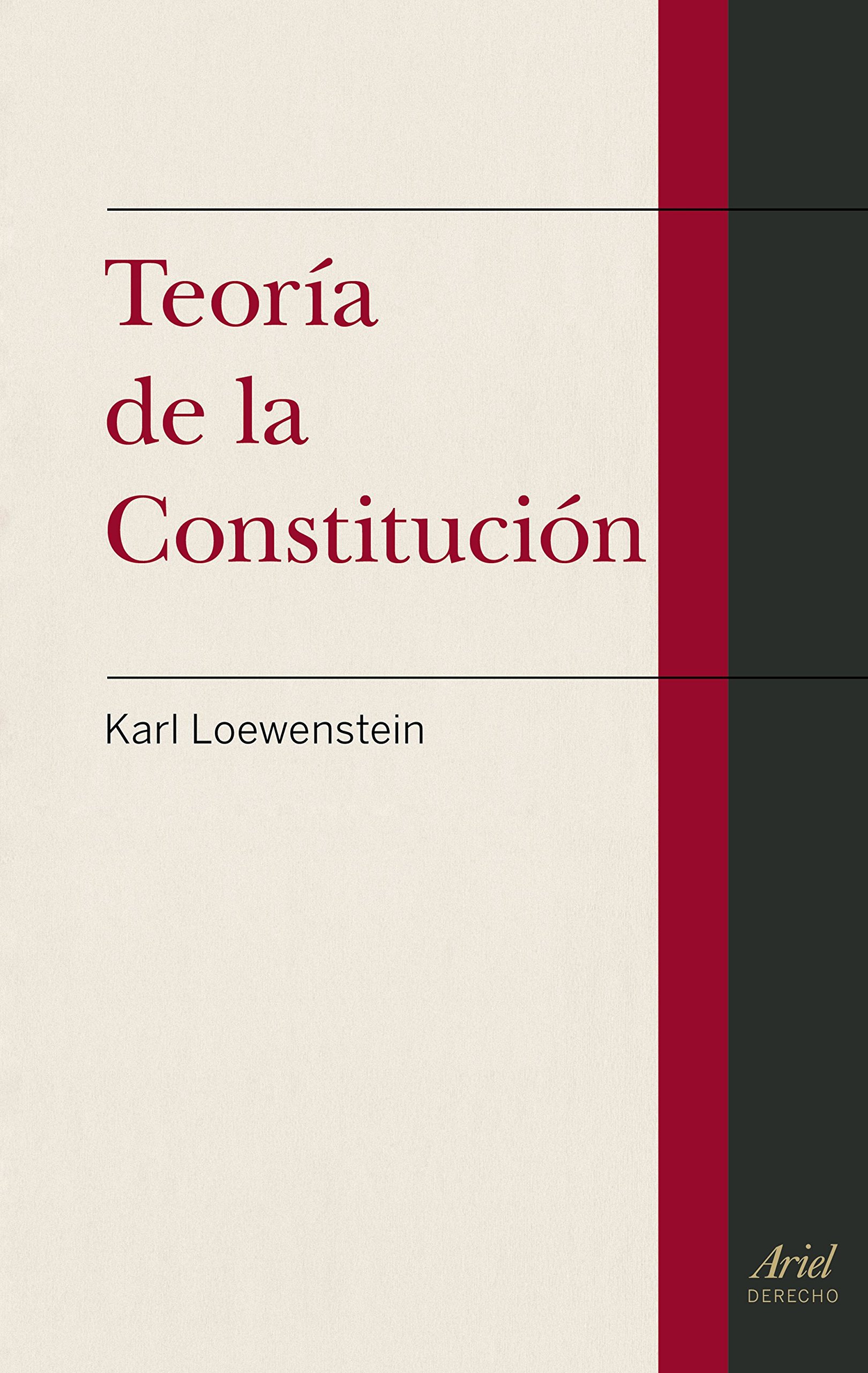 Teoría de la Constitución (Ariel Derecho)