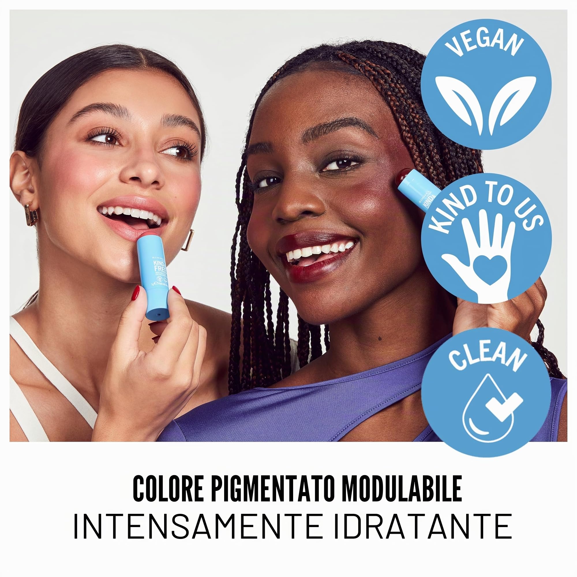 Kind & Free Tinted Multi, articolo pensato per l’uso quotidiano, si integra senza difficoltà nelle abitudini quotidiane, confezione da 5 g studiato per inserirsi con naturalezza nello stile di vita qu