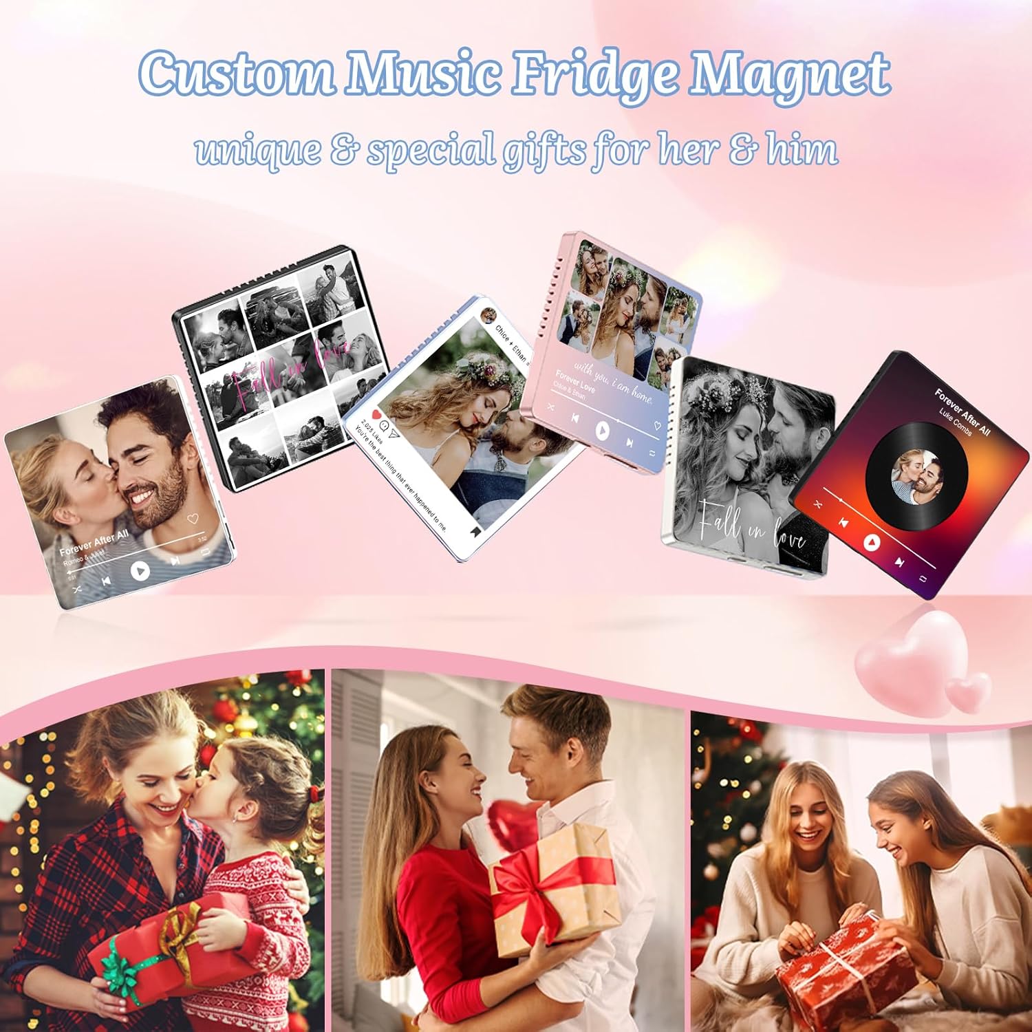 Custom Fridge Magnet with Built-in Music Player