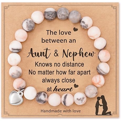 HGDEER Best Aunt Ever Gifts from Nephew, Auntie Christmas Great Best Aunt Ever