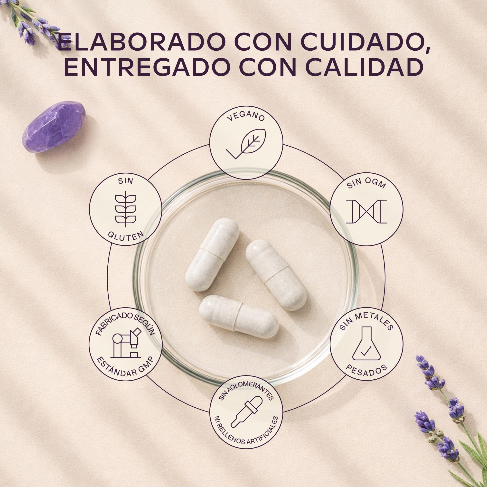Aavalabs Citrato de Magnesio Capsulas [2400 mg por dosis diaria] - Alta Dosis de Magnesio Elemental [360 mg por dosis] - Puro y Vegano - 180 Cápsulas - Dosis Diaria 3 Cápsulas