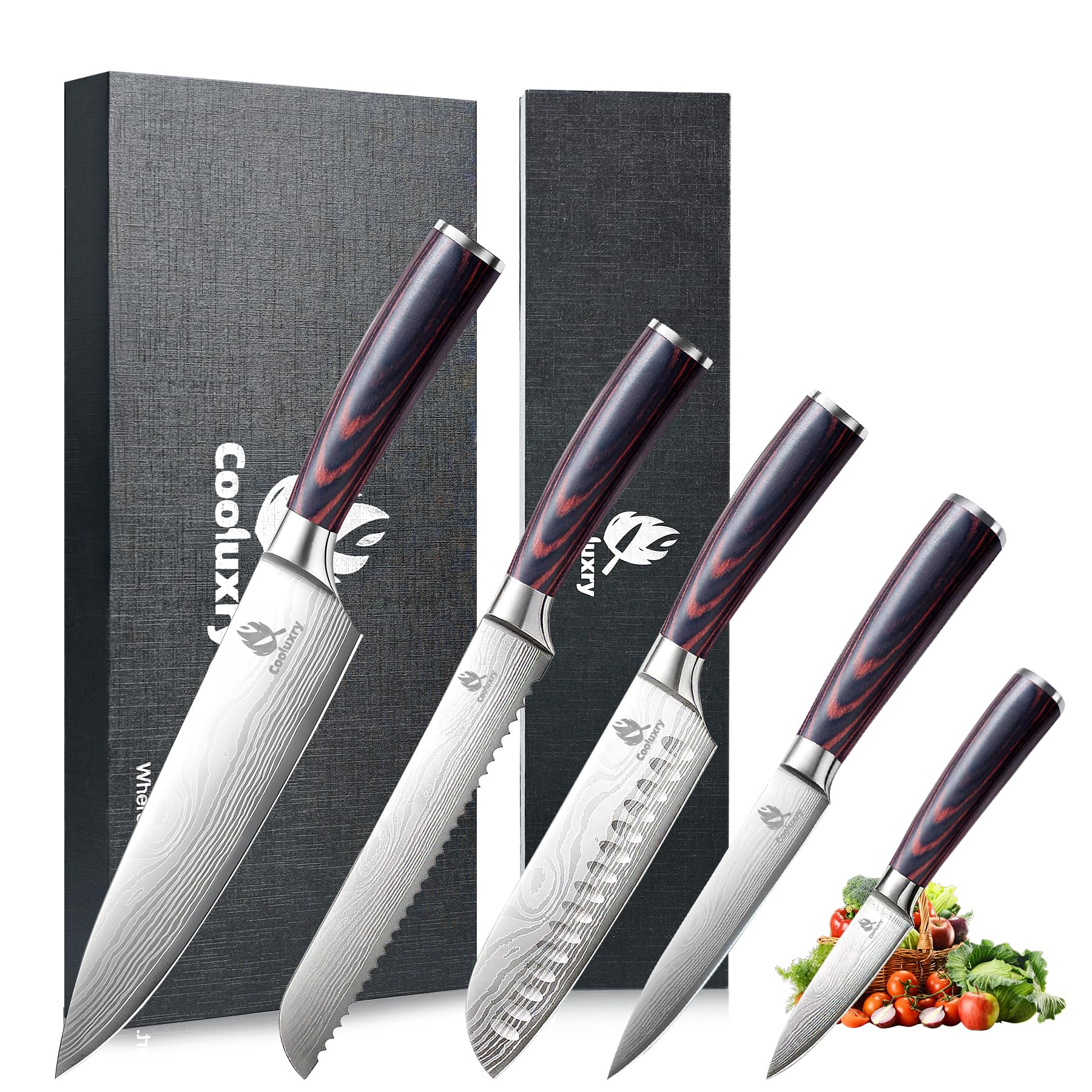 Chef Knife, 8 Inch Sharp Kitchen Knife,Professional Kitchen Knives — Amazon image 8
