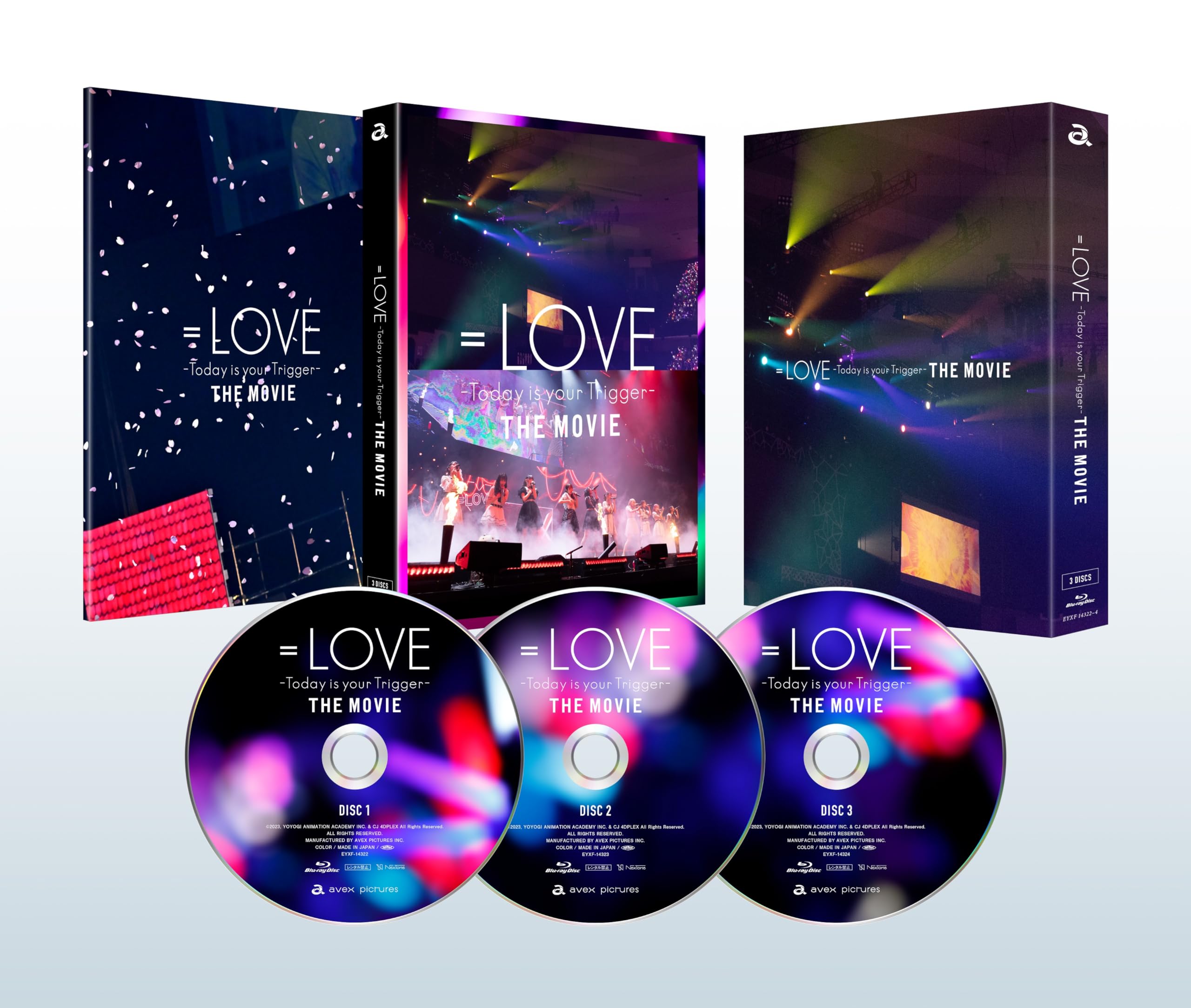 ＝ＬＯＶＥ　Ｔｏｄａｙ　ｉｓ　ｙｏｕｒ　Ｔｒｉｇｇｅｒ　ＴＨＥ　ＭＯＶＩＥ　－ＰＲＥＭＩＵＭ　ＥＤＩＴＩＯＮ－（Ｂｌｕ－ｒａｙ　Ｄｉｓｃ） Blu-ray] =Love Today Is Your Trigger The Movie -Premium