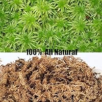 Vista 9 de Mezcla para macetas de orquídeas, corteza de orquídea, 1 cuarto de galón y musgo esfagnum, mezcla de tierra de 1 cuarto de galón, totalmente natural