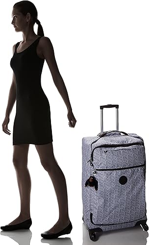 Miniatura 7 de Kipling Darcey - Maleta metálica mediana con ruedas, Simply Chevron, Darcey - Equipaje con ruedas para mujer, tamaño mediano, 26 pulgadas, con