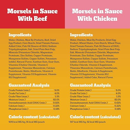 Miniatura 6 de Pedigree Puppy Soft Wet Dog Food - Paquete variado de alimentos húmedos para perros, bolsas de 3.5 onzas, 18 unidades