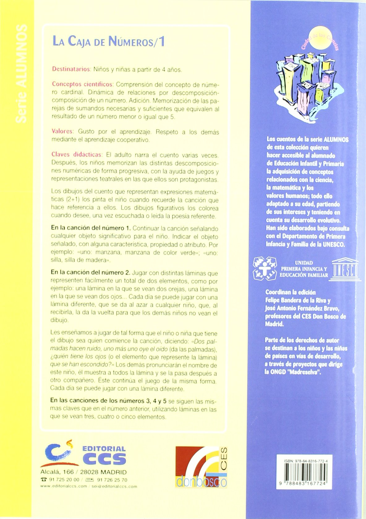 La caja de números 1: Aprendizaje cooperativo: 8 (Ciudad de las ciencias)
