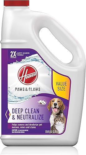 Miniatura 5 de Hoover Smartwash AH30933 - Limpiador automático de alfombras, paquete de solución turquesa y patas y garras, champú de limpieza profunda con fórmula