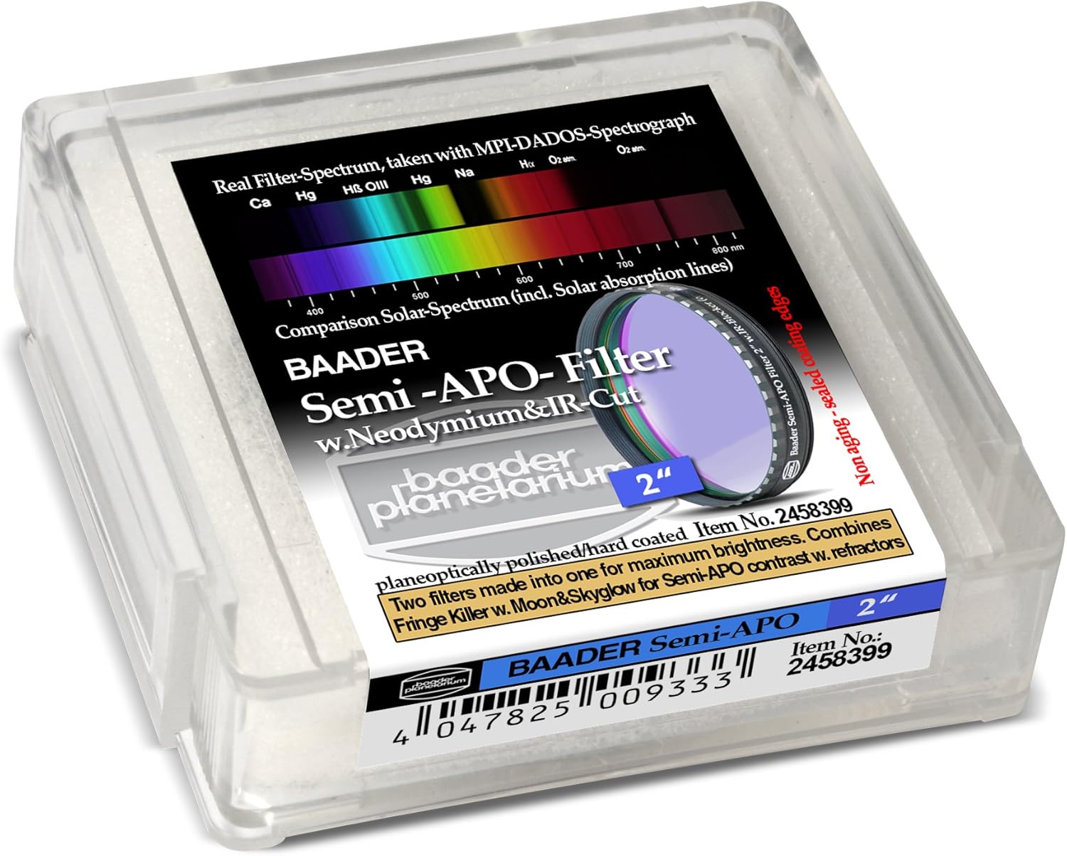 Baader Planetarium Semi-APO Filter 2" FSAPO-2