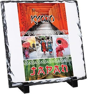Teesquare1st Kyoto Souvenire Japan Gift ~ Rock Slate Photo  Slate Photo Gifts  P - Compare price