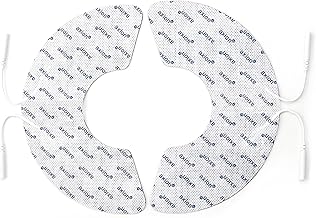 axion 2 Electrodes for Knee Replacement Patches for TENS Electrostimulator Reusable and Self Adhesive with 2mm Pin Connector