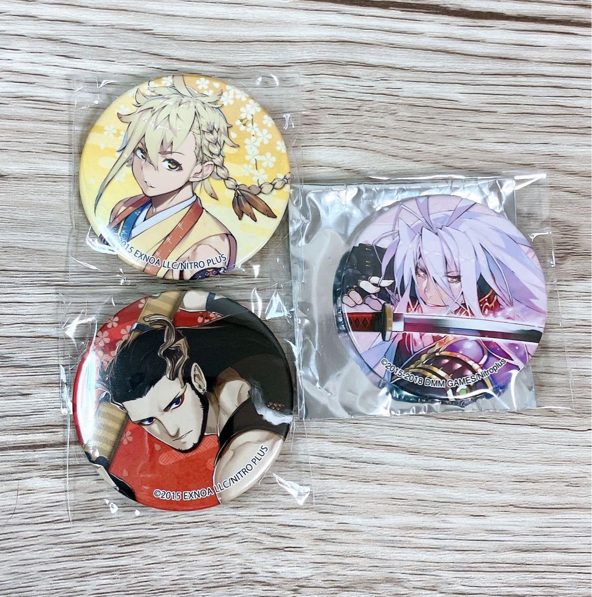 Amazon.co.jp: 刀剣乱舞 トイプラ 缶バッジ 祢々切丸 治金丸 千