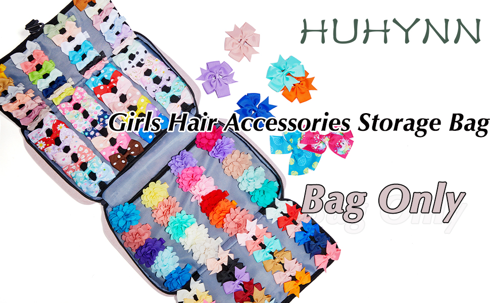 Girls Hair Accessories Organizer Hair Bows Storage Box 3