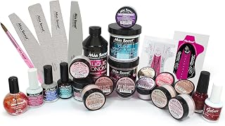 Professional Cover Acrylic Powders Nail Kit/Set For Beginner - Nail kit with everything - Kit de uñas acrilicas completo mia secret - Kit de polvos acrilicos cover para uñas de acrilico