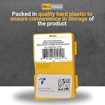 Amazon | McJ Tools リローディング ヘッドデキャッピングピン