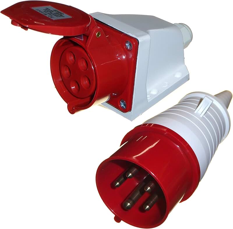 Amazon.co.uk 16a 3 phase socket