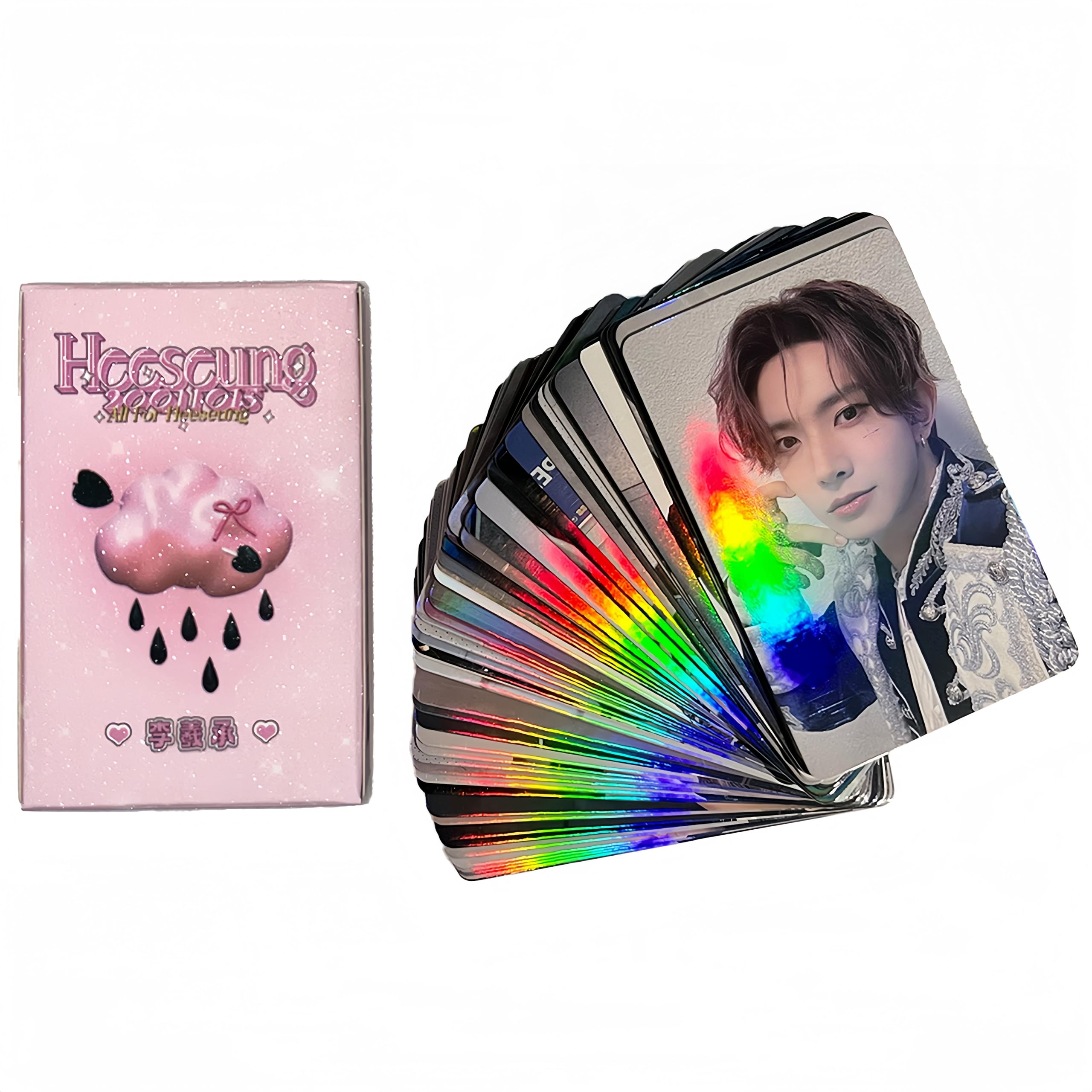 ENHYPEN Laser Cards 50Pcs ENHYPEN Lomo Cards ENHYPEN Album cards